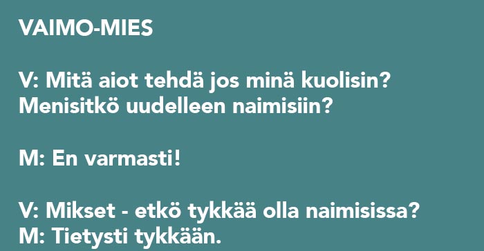 Kehityskeskustelu Vaimo Ja Mies