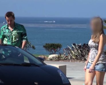 Mies pyytää naista treffeille ja nainen vastaa ei – Katso reaktio kun mies istuu Lamborghiniinsa