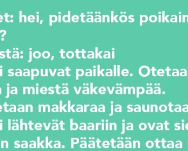 Virkistäytymisilta: miehet vs. naiset