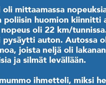 Nopeusrajoitusten mukaan