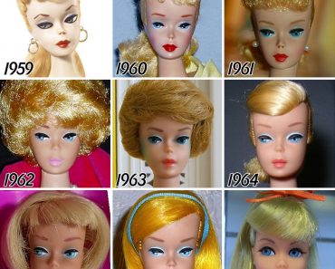 Katso miten Barbie-nukke on muuttunut vuodesta 1959 lähtien nykyaikaan