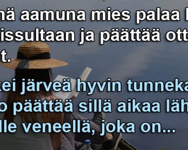 Nainen kalassa