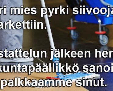 Siivoojaksi