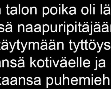 Ison talon poika