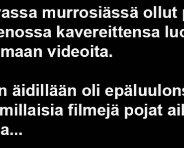 Alkavassa murrosiässä ollut poika oli menossa kavereittensa luo