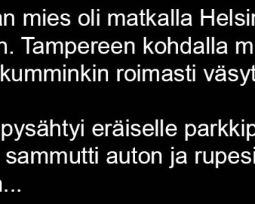 Muuan mies oli matkalla Helsingistä Inariin