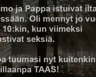 Mummo ja pappa mökillä