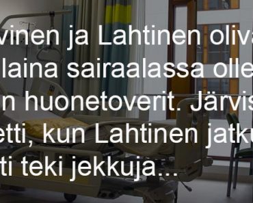 Potilaat Järvinen ja Lahtinen