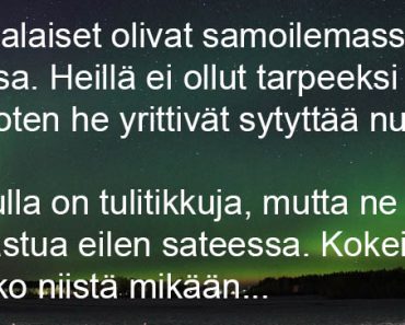 Ruotsalaiset Lapissa samoilemassa