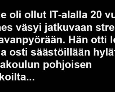 Sakke oli ollut IT-alalla 20 vuotta