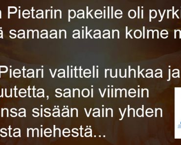 Pyhä Pietari valitteli ruuhkaa ja tilanpuutetta