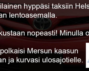 Japanilainen taksissa