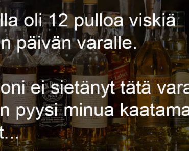 12 Pulloa viskiä