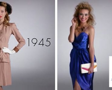 Lyhyt video näyttää miten naisten muoti on muuttunut sadassa vuodessa – Vuosi 1915 on suosikkimme!
