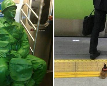 Omituiset metro matkustajat – Katso 15 hauskaa kuvaa