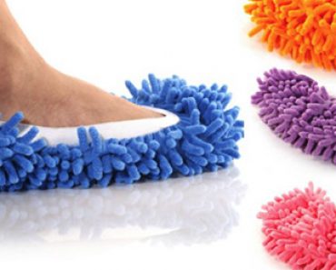 Oletko kuullut jo lattianpesutossuista? – Lattioiden peseminen ei ole koskaan ollut näin hauskaa!
