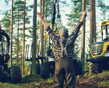 Tältä kuulostaa Finlandia metsäkoneilla soitettuna – Katso uskomaton video