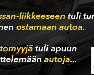 Turkulainen autokaupoilla