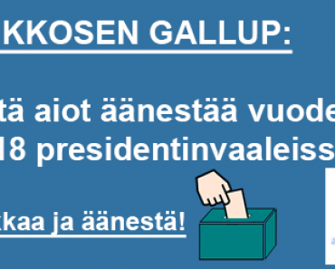 GEKKOSEN GALLUP: Ketä aiot äänestää presidentinvaaleissa? – Klikkaa ja äänestä!