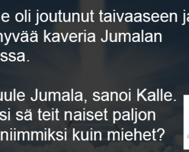 Kalle taivaassa