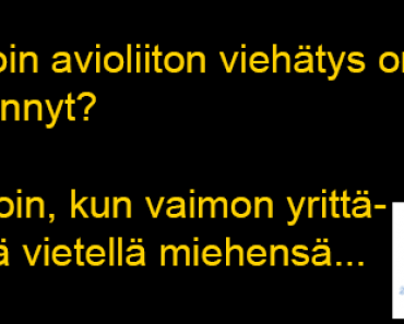 Avioliiton viehätys