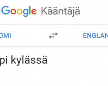 Tiedätkö mikä on “anoppi kylässä” englanniksi? – Google kääntäjän käännös on rivo ja hervoton! (Kuva!)