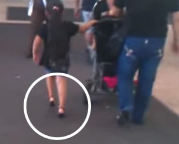 Video: Pikkutyttö käveli kaupungilla korkokengissä – Nettikansa raivostui