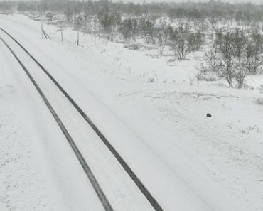 Valkoinen lumipeitto Pohjois-Suomessa – tätä kuvaa vaikea uskoa todeksi – Katso!